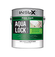 Waldwick Paint & Wallpaper Company Aqua Lock Plus is a multipurpose, 100% acrylic, water-based primer/sealer for outstanding everyday stain blocking on a variety of surfaces. It adheres to interior and exterior surfaces and can be top-coated with latex or oil-based coatings.

Blocks tough stains
Provides a mold-resistant coating, including in high-humidity areas
Quick drying
Topcoat in 1 hourboom