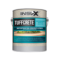 Waldwick Paint & Wallpaper Company TuffCrete Waterborne Acrylic Waterproofing Concrete Stain is a water-reduced acrylic concrete coating designed for application to interior or exterior masonry surfaces. It may be applied in one coat, as a stain, or in two coats for an opaque finish.

Waterborne acrylic formula
Color fade resistant
Fast drying
Rugged, durable finish
Resists detergents, oils, grease &scrubbing
For interior or exterior masonry surfacesboom